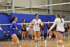 VB vs RIC  Wheaton Women's Volleyball vs Rhode Island College. - Photo by Keith Nordstrom : Wheaton, Volleyball, VB